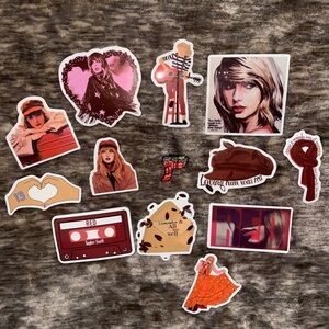 Taylor Swift “All Too Well” pin & sticker bundle
